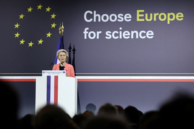 EU's von der Leyen: Big push on capital markets union expected before the summer