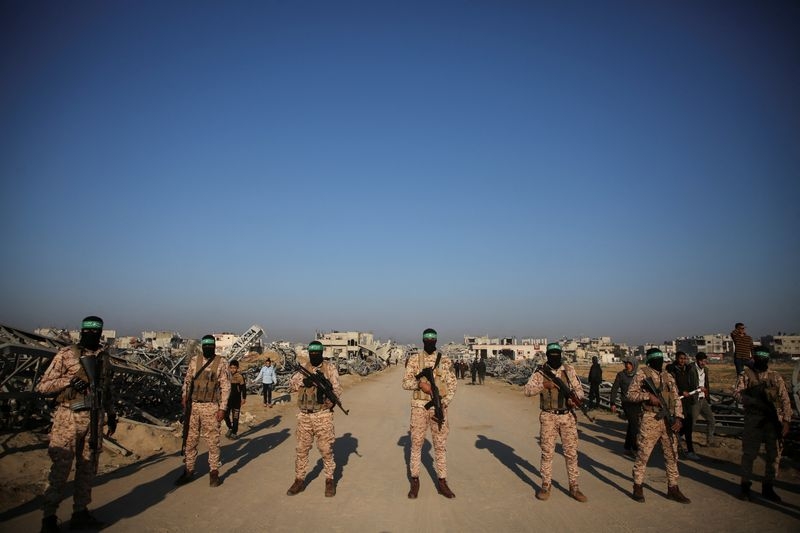 Palestinian militants arrive at Gaza site before hostage handover, militant sources and witnesses say