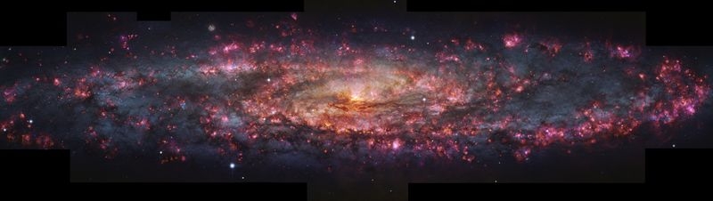 Nearby Sculptor galaxy revealed in ultra-detailed galactic image