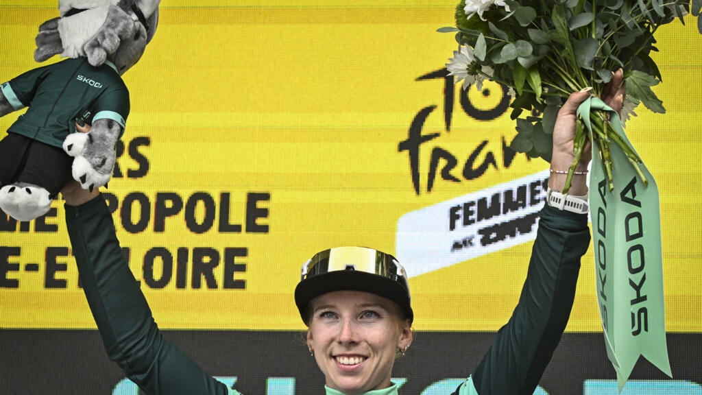 Dutch cyclist Wiebes wins stage 3 of women's Tour de France