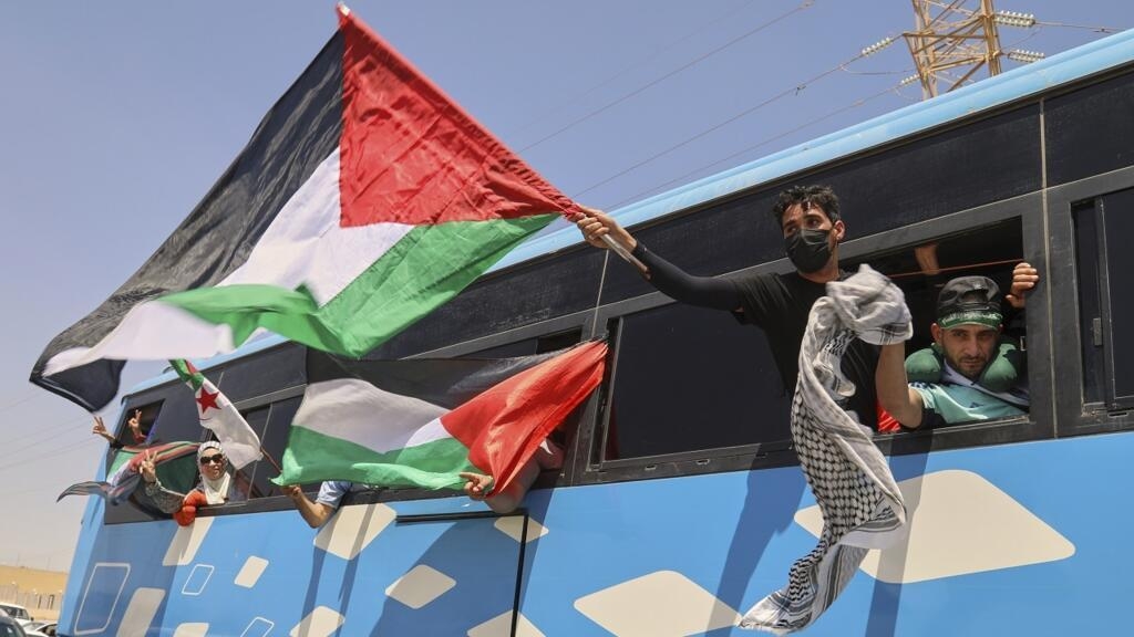 Egypt detains pro-Palestinian activists ahead of Gaza solidarity march