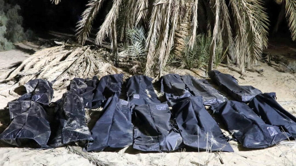 Libya uncovers two mass graves with bodies of migrants, refugees
