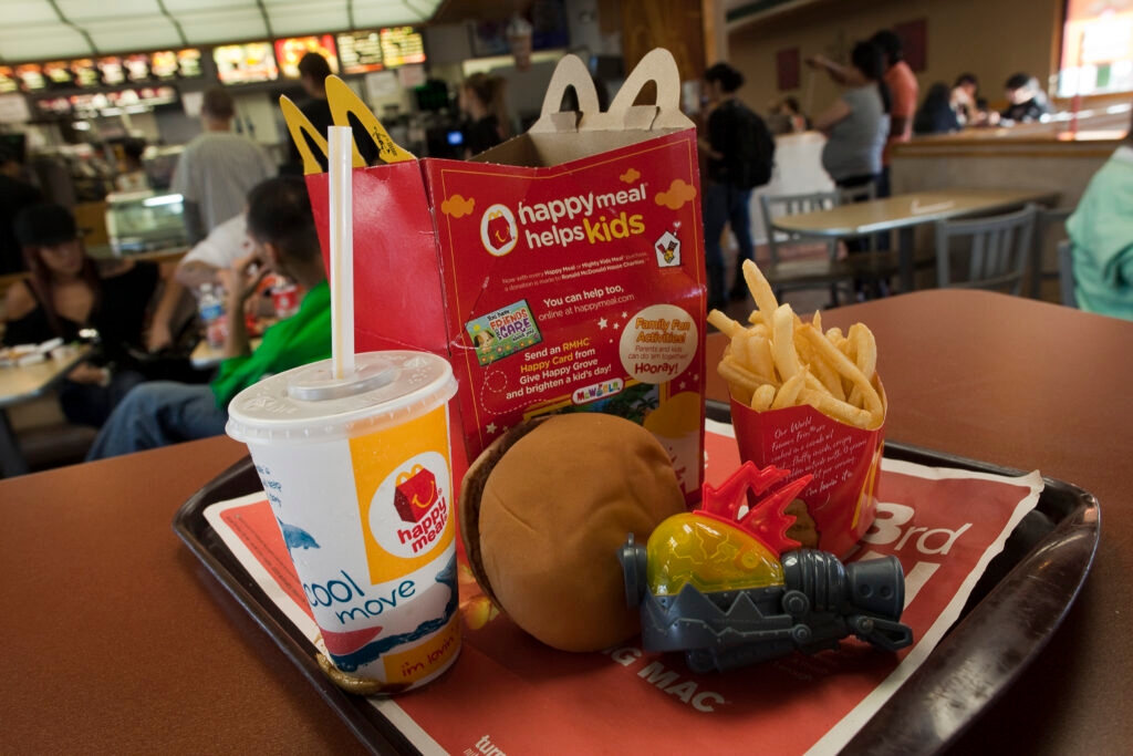 Hold the fries. Forgo the soda. R.I. kids' menus could get a tad healthier under proposed bill.