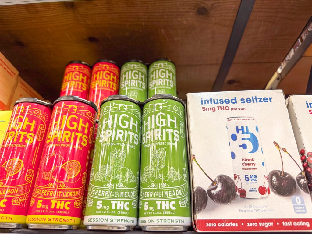 Cannabis and liquor retailers at odds over proposed rules on hemp-derived THC beverage sales