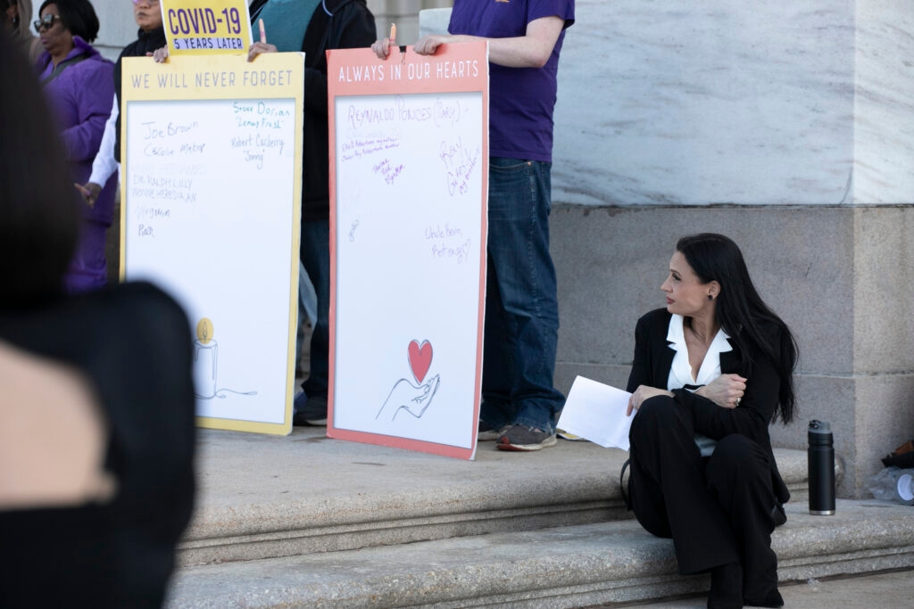 On COVID anniversary, protestors renew call for nursing home standards legislation