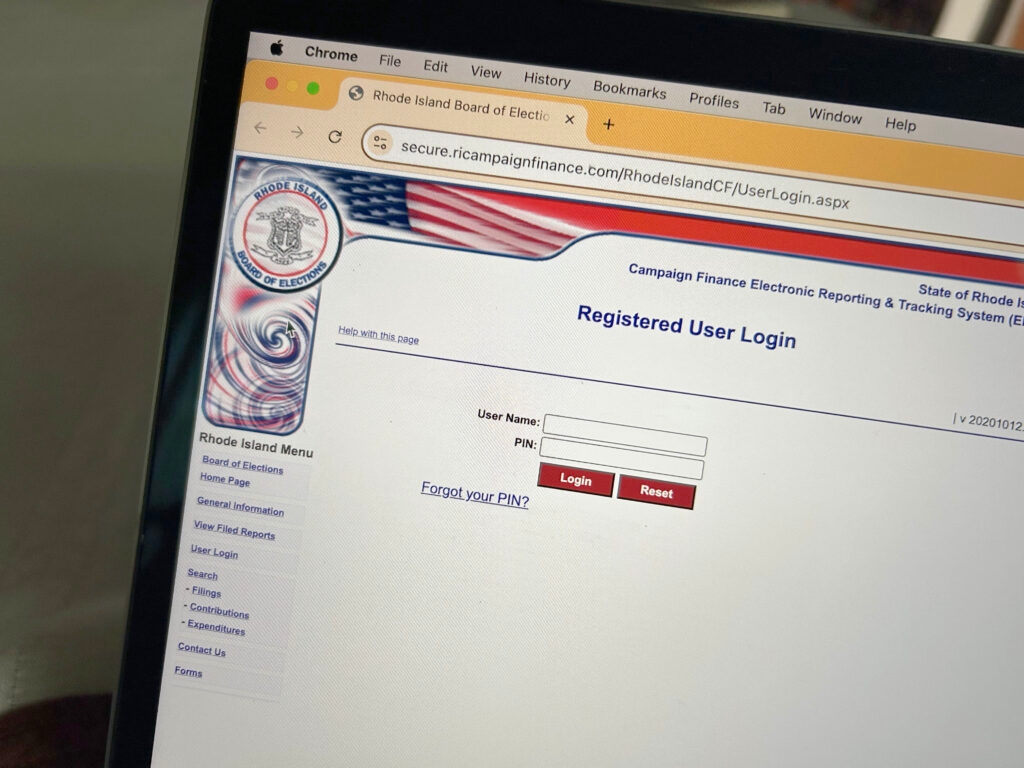Elections board prepares to revamp R.I.'s aging campaign finance software. It just needs the money.