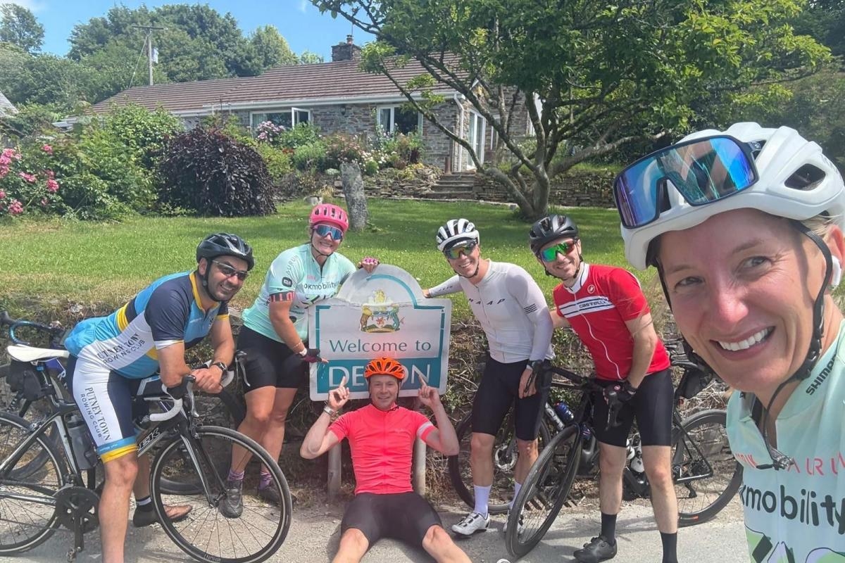 Sheen school parents' 550km cycle raises £60k for school playground
