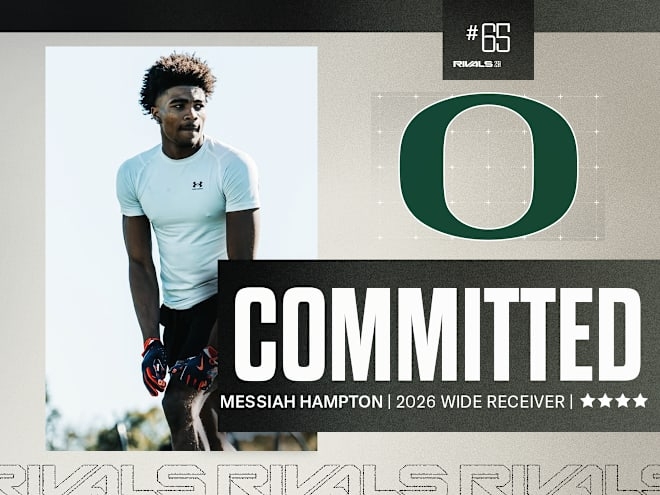 Oregon secures commitment from 2026 New York four-star WR Messiah Hampton