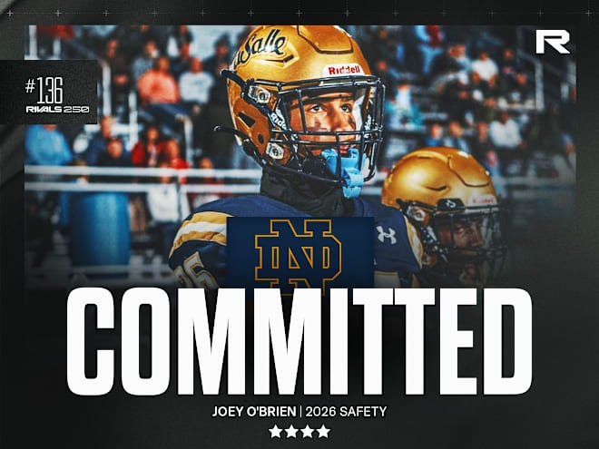Rivals250 safety Joey O'Brien commits to Notre Dame