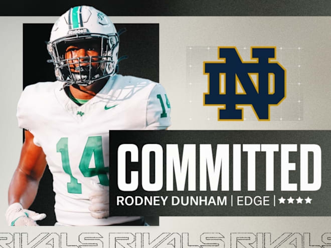 Notre Dame lands commitment from elite EDGE Rodney Dunham