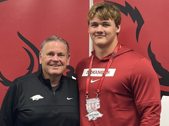 OL Ashley Walker looks back at Arkansas football commitment