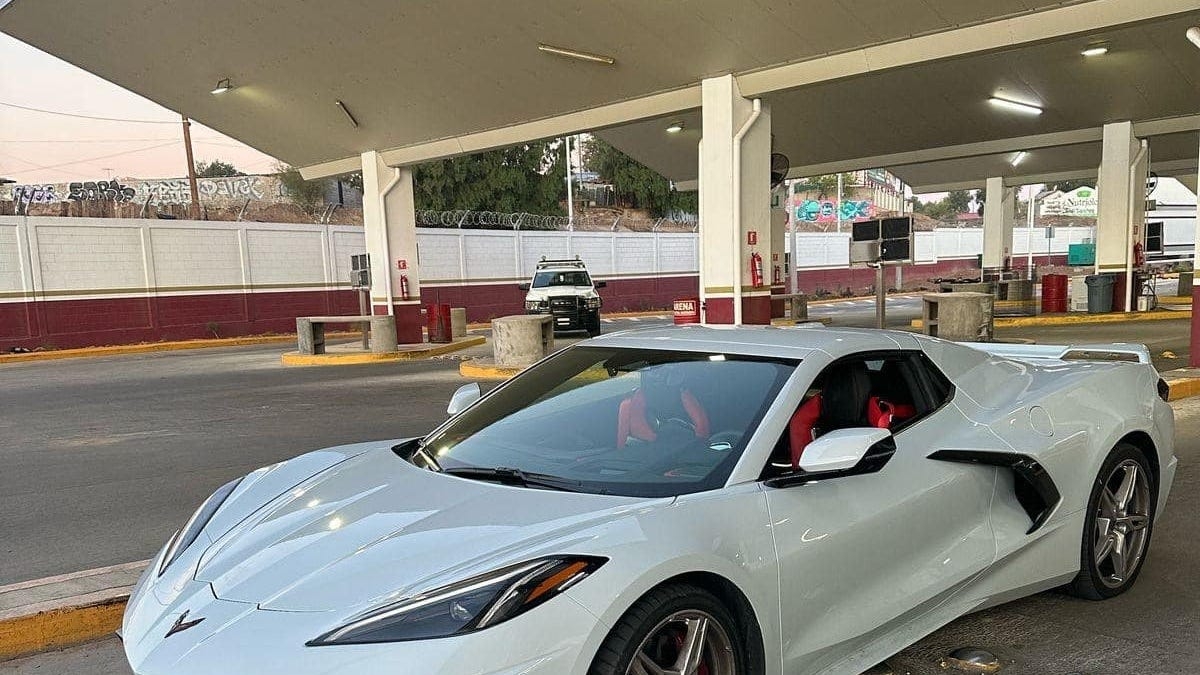 Stolen Corvette Driver Hits 150 MPH During Chase to Mexico, Police Say