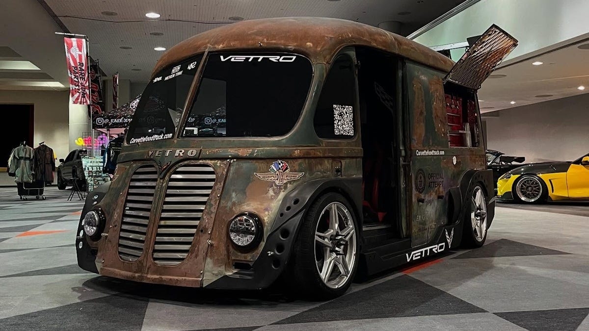 This C8 Corvette-Based Van Aims to Be the World's Fastest Food Truck