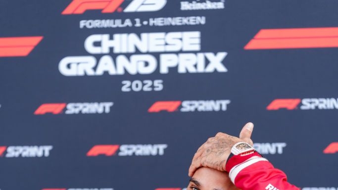 Lewis Hamilton Just Snared His First Pole Position with Ferrari