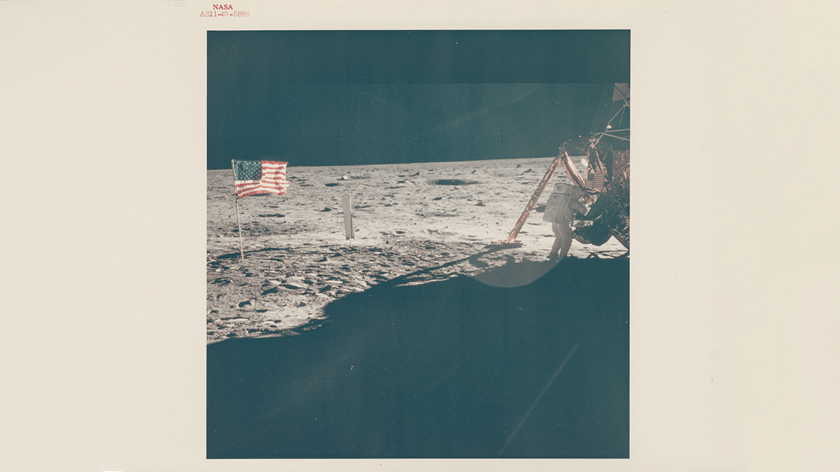 The Only Photo of Neil Armstrong on the Moon and Other Famed Space Images Are Headed to Auction