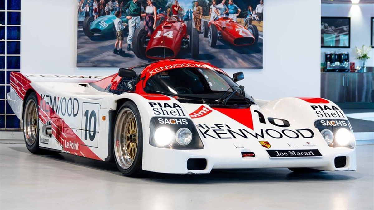 This Street-Legal Porsche 962 Race at Le Mans. Now It Can Be Yours.