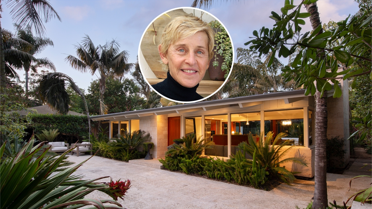 Ellen DeGeneres's Montecito House in Photos