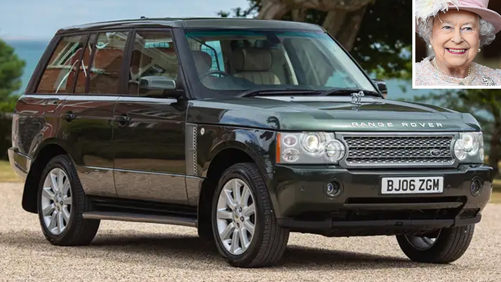 Queen Elizabeth's Former Range Rover Is Heading to Auction