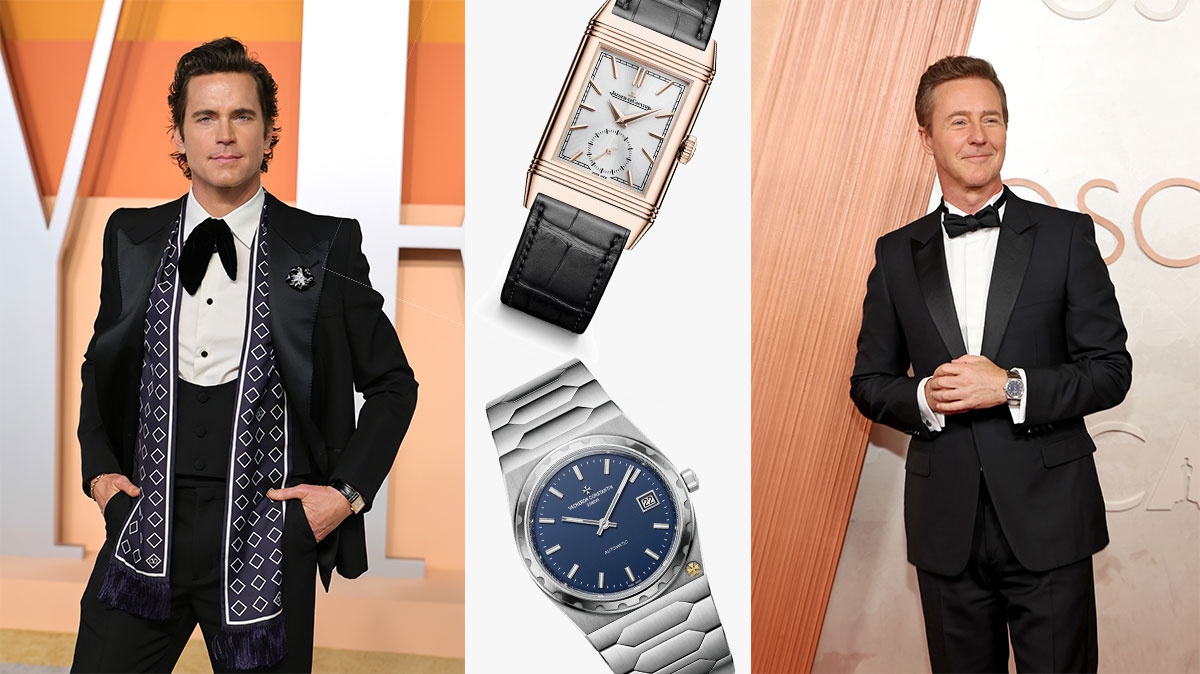From Matt Bomer's Jaeger-LeCoultre to Ed Norton's Vacheron: 10 Watch Moments from the Oscars