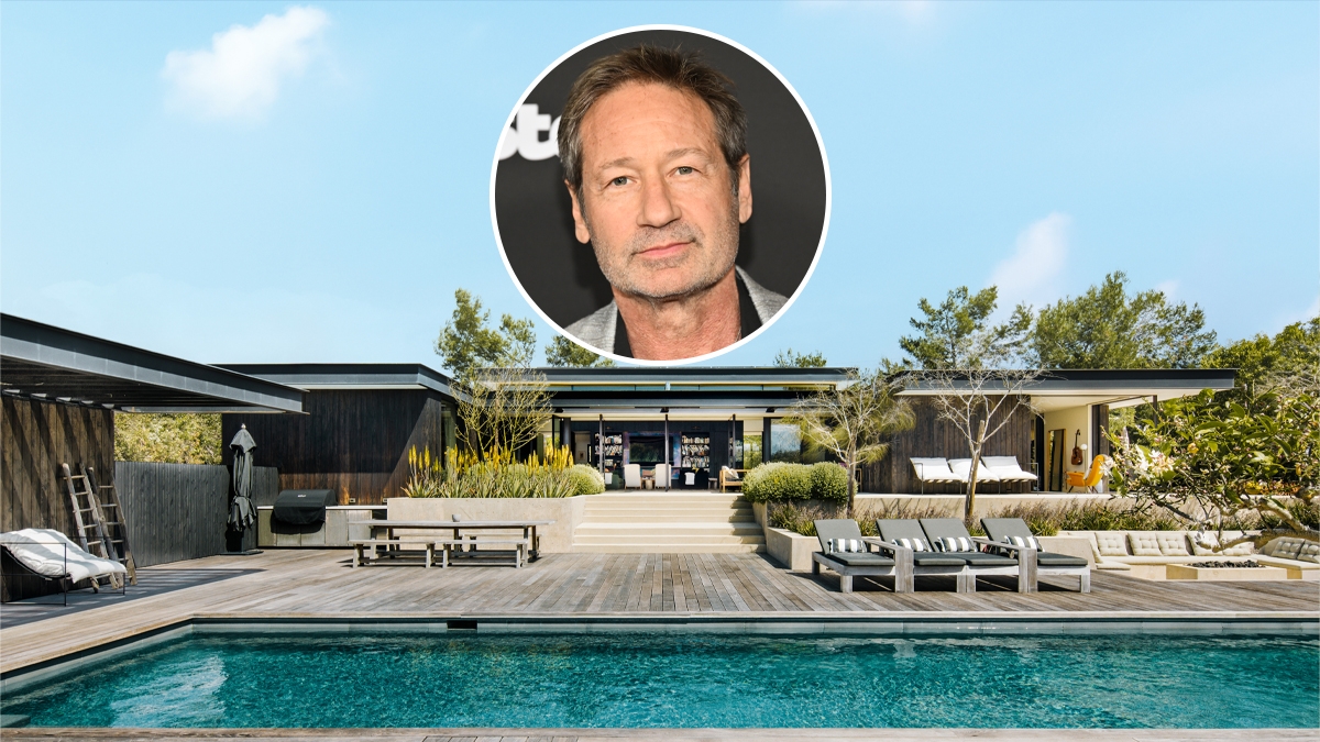 David Duchovny's Longtime Malibu Home Lists for $12.5 Million