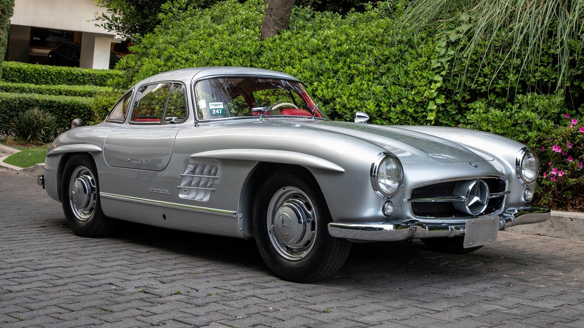 A 1956 Mercedes-Benz 300 SL ‘Gullwing' Coupe in Photos