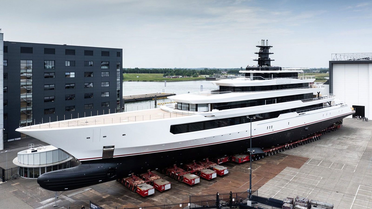 Oceanco's New 364-Foot Megayacht Is One of Its Largest Vessels Yet