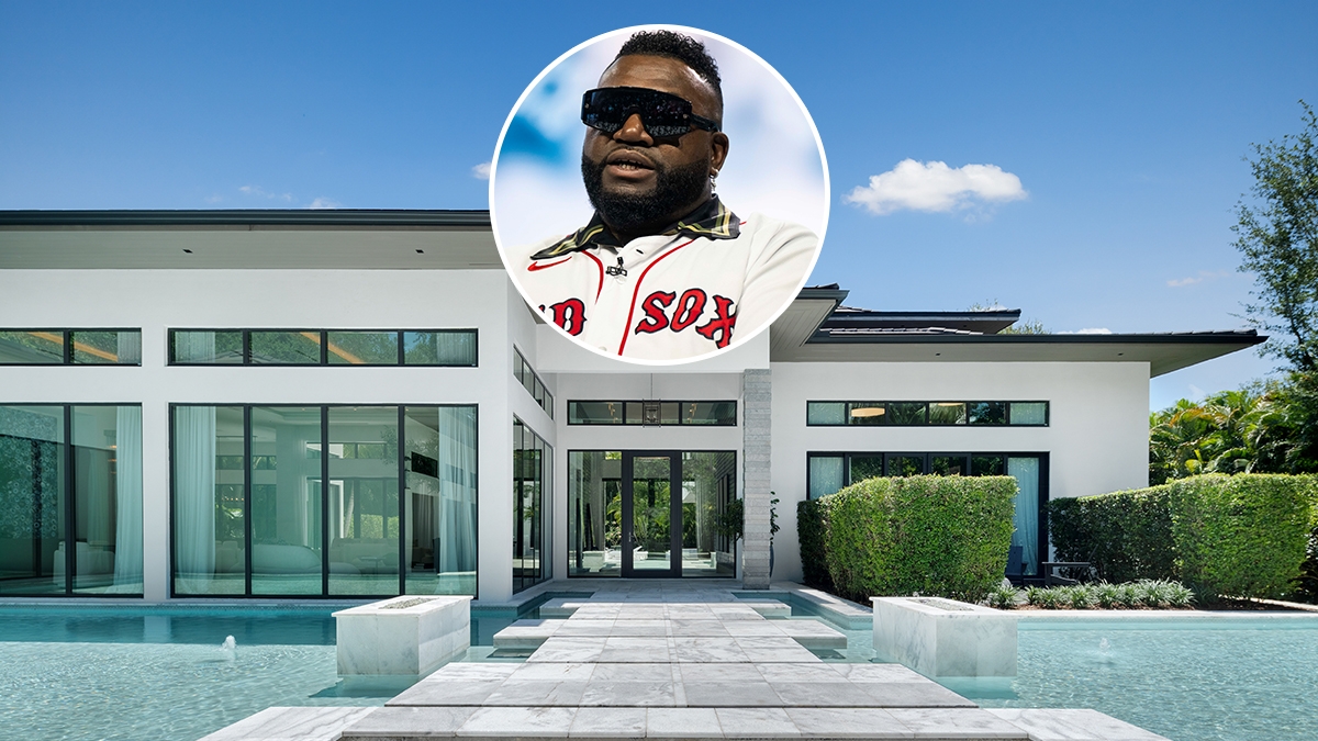 Red Sox Legend David Ortiz's Former Miami Mansion Lists for $11.5 Million