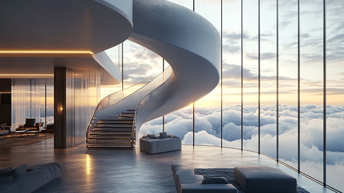 This $51 Million Penthouse Atop Dubai's Burj Khalifa Sits Above the Clouds