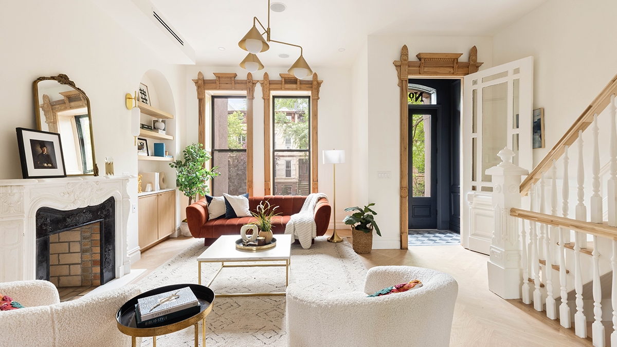 This $3.2 Million Brooklyn Brownstone Honors Its Past While Embracing Modern Design
