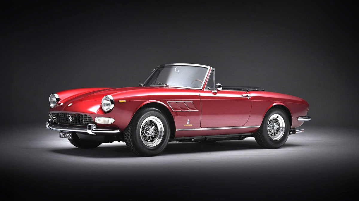 This Concours-Ready 1965 Ferrari Convertible Could Fetch Nearly $2 Million at Auction