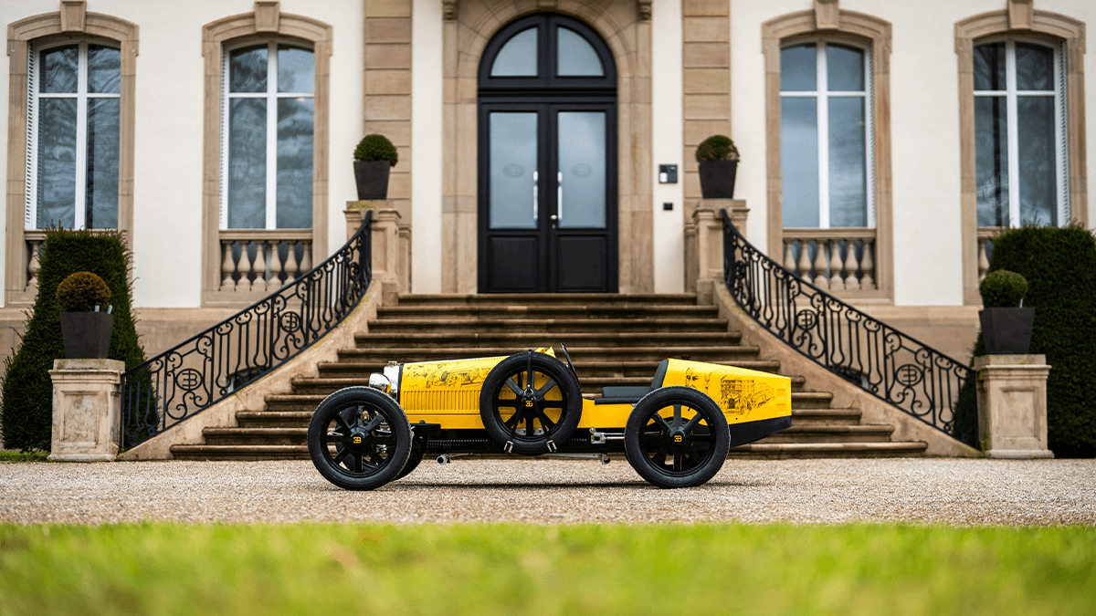 This New Mini Bugatti Is an Ode to One of the Most Successful Race Cars Ever