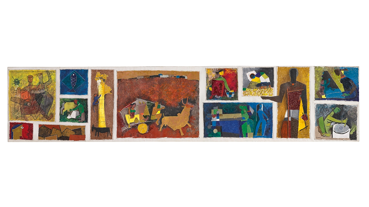 This M. F. Husain Painting Just Sold for $13.8 Million at Auction, Shattering a Record for Modern Indian Art