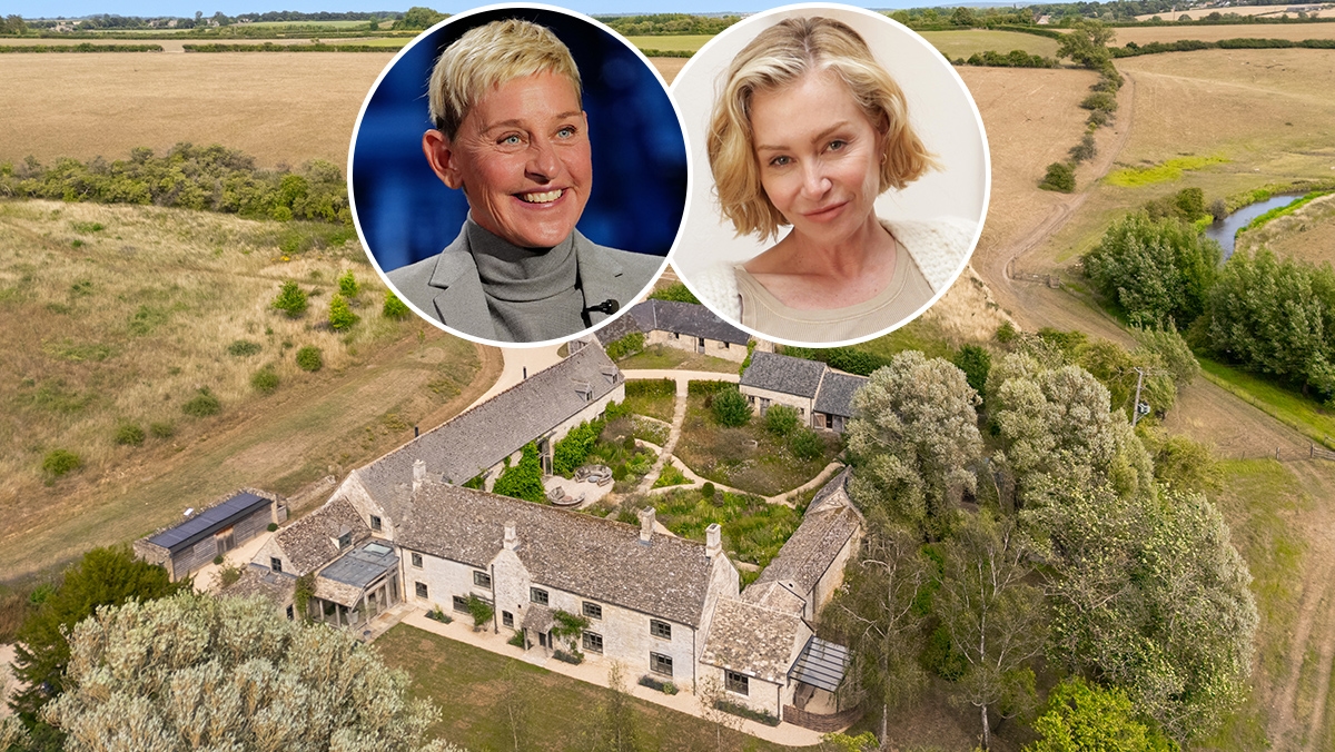 Ellen DeGeneres and Portia de Rossi List Their English Countryside Estate for $30 Million