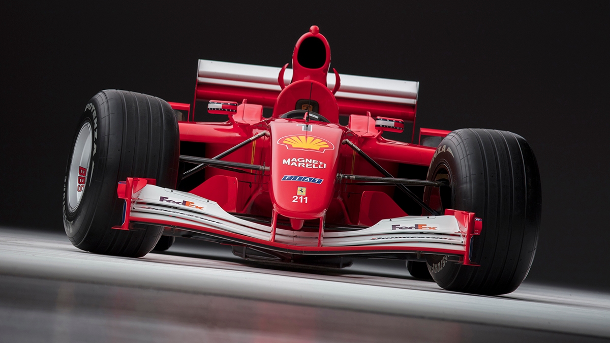 Michael Schumacher's Championship-Winning Ferrari F2001 in Photos