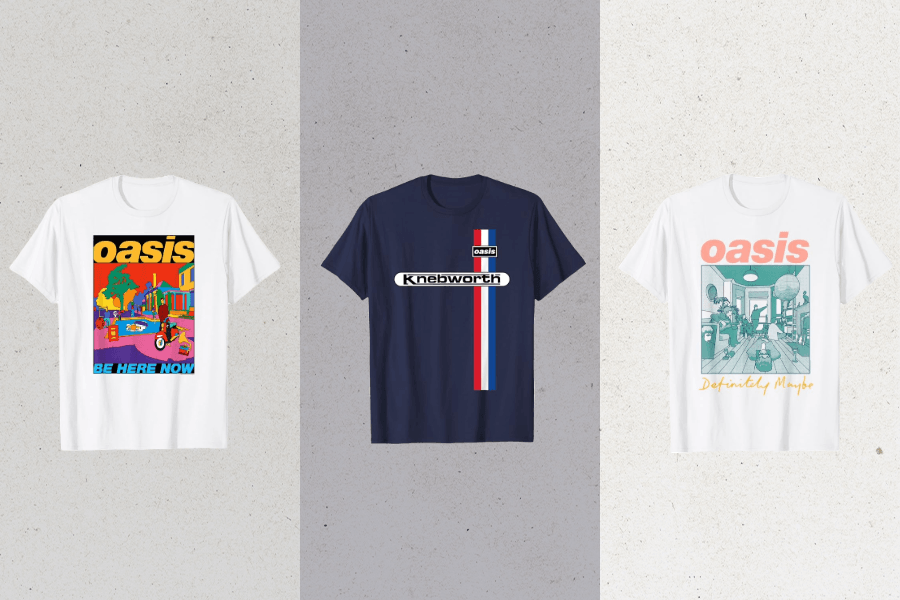 New Oasis Merch Drop Arrives Online Ahead of Band's Reunion Tour