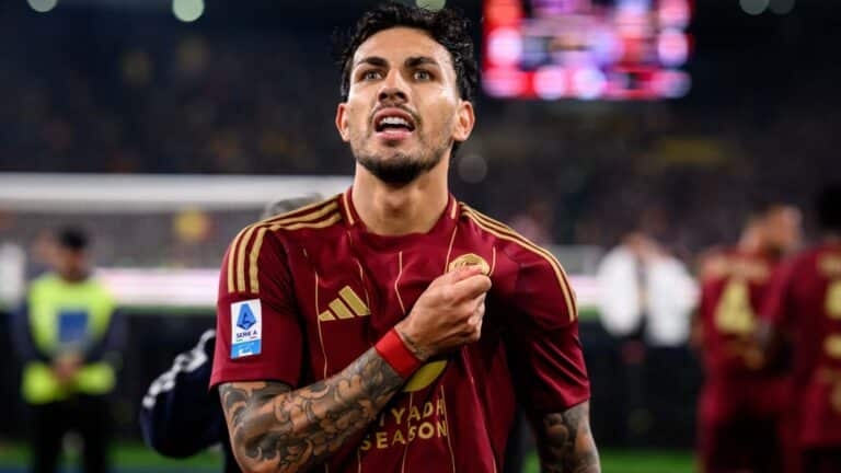 Paredes: 'Coming back to Roma was incredible.'