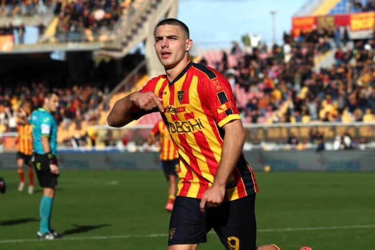 Roma inquire about Lecce striker Nikola Krstovic