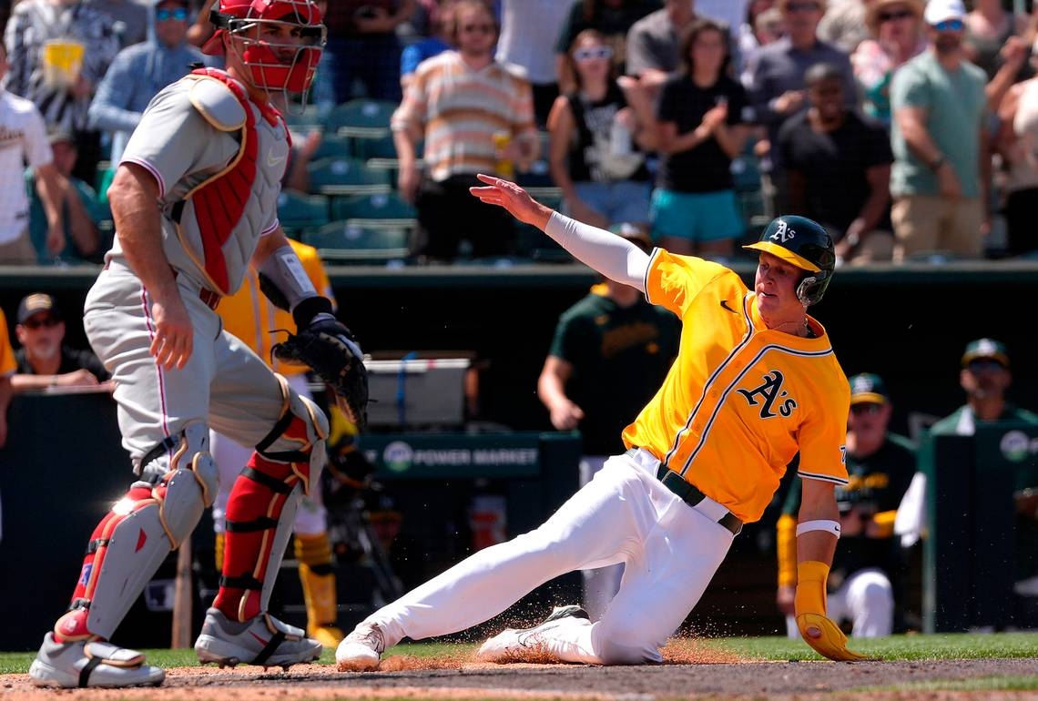Two rookies help snap the A's losing streak against MLB's best team. Here's how
