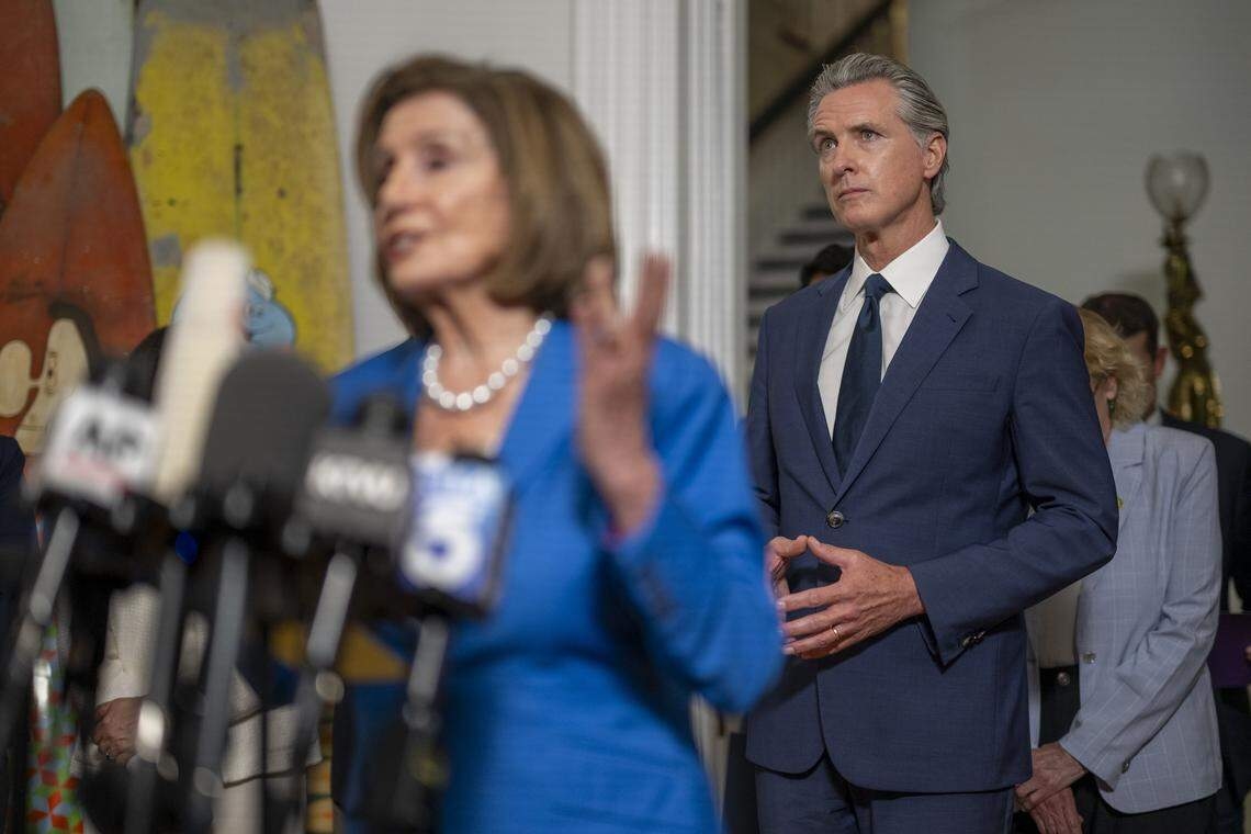 With TX lawmakers in toe, CA Dems tie redistricting efforts to Trump opposition