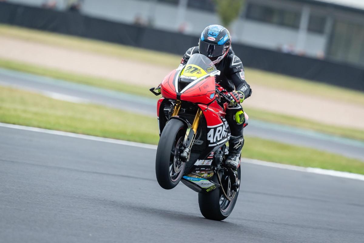 Difficult start to season for Salisbury's Superbike Racer with crash before race