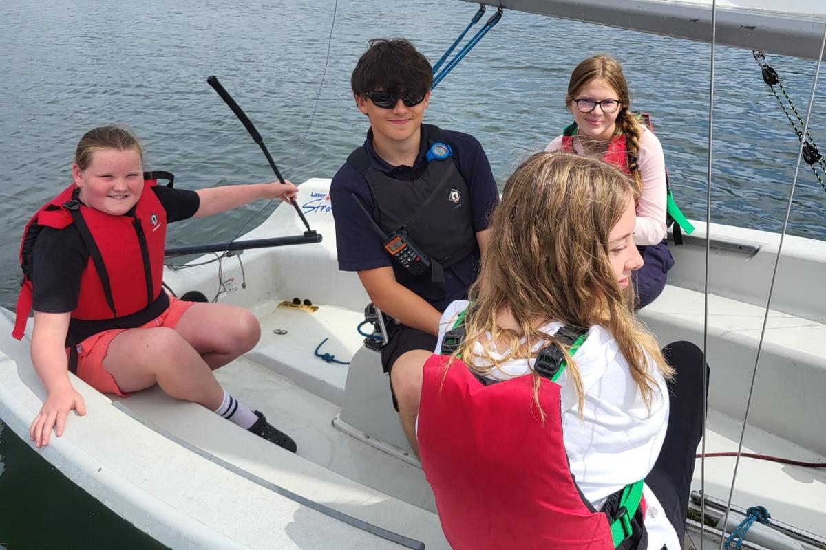 Sailing programme for visually impaired people making waves