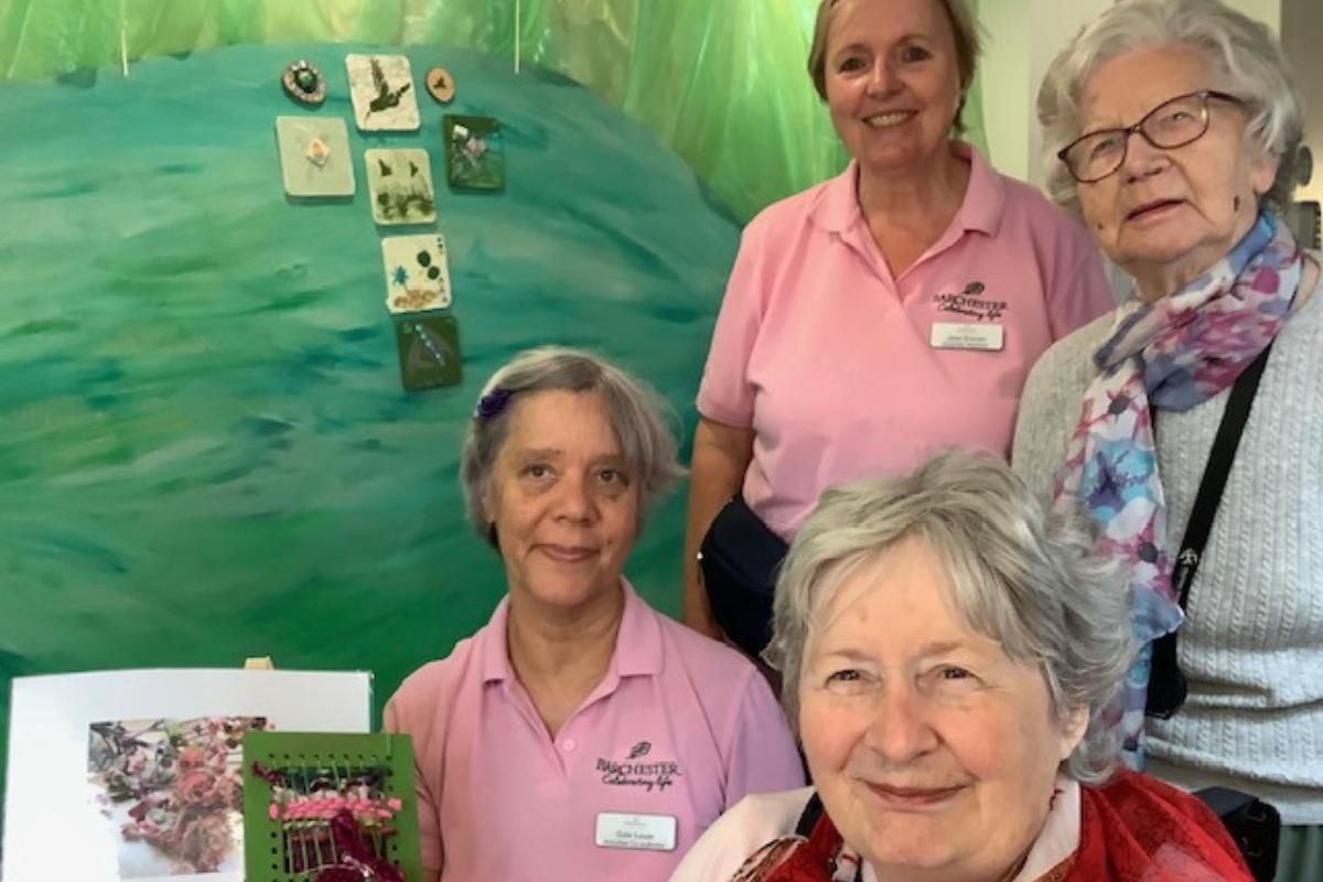 Care home unveils nature-themed arts programme