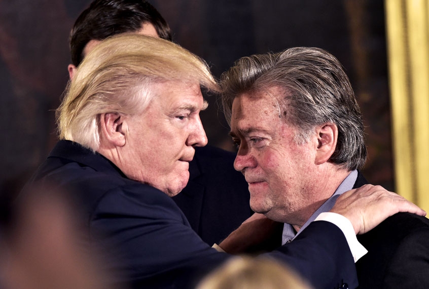 MAGA returns to a faithful fantasy to tune out trouble for Trump