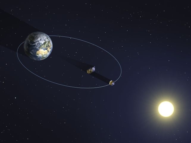 Trailblazing Satellite Mission Delivers Its First Artificial Solar Eclipse