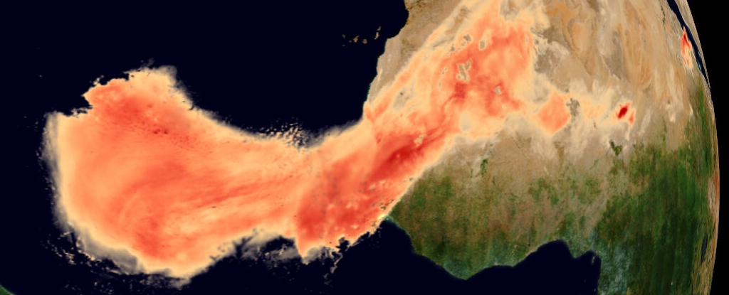 A Massive Cloud of Saharan Dust Is About to Hit The United States