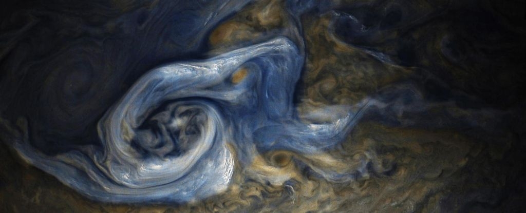 Hailstorms on Jupiter Pelt Giant Slushee Balls of Ammonia And Water