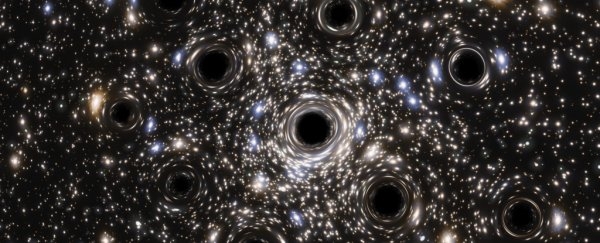 The Universe's Missing Black Holes May Have Been Located