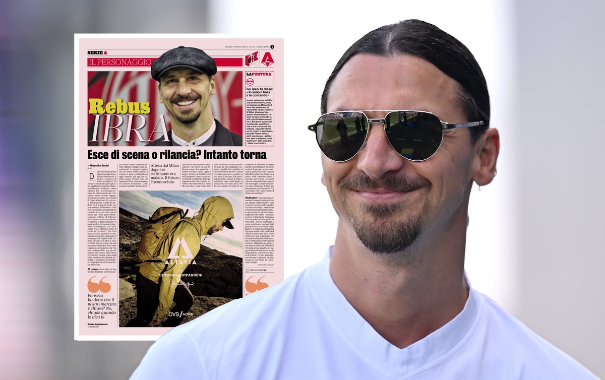 GdS: ‘The Ibra puzzle' – Zlatan could ‘exit the scene' after recent events at Milan