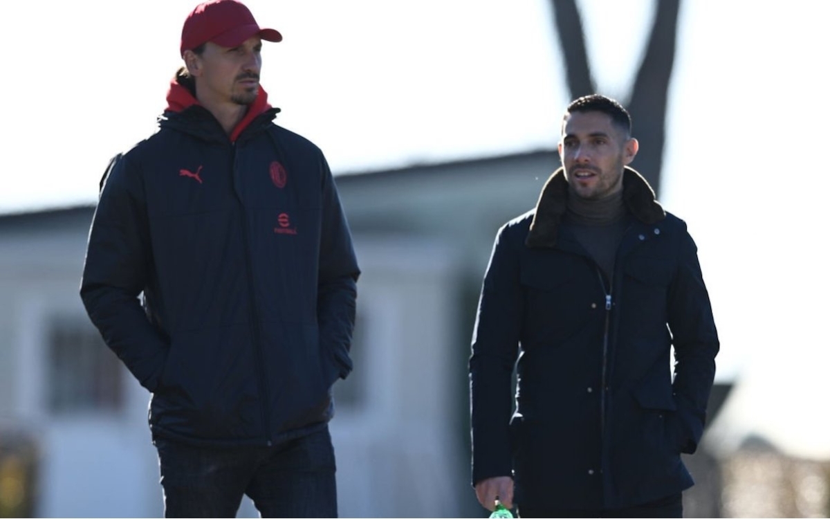 MN: Bondo back in group training as management watch training at Milanello