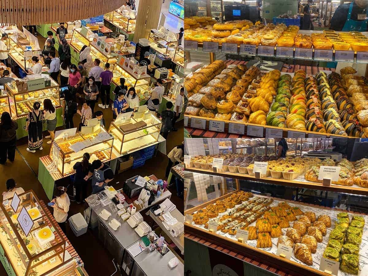 Pistachio dessert fair hits Bukit Bintang with sourdough croissant, kunafa pan suisse & cronelle — worth the queue?